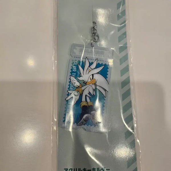 [BUNJANG] Sonic the Hedgehog Silver Acrylic Keyholder / 소닉 더 헤지혹 팝업 실버 아크릴 키홀더