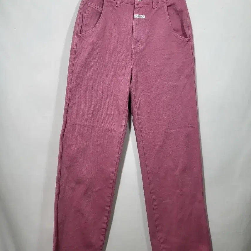 [BUNJANG] Marithe Francois Girbaud Women's Pink Cotton Pants / 마리떼 프랑소와 저버 여성 팬츠