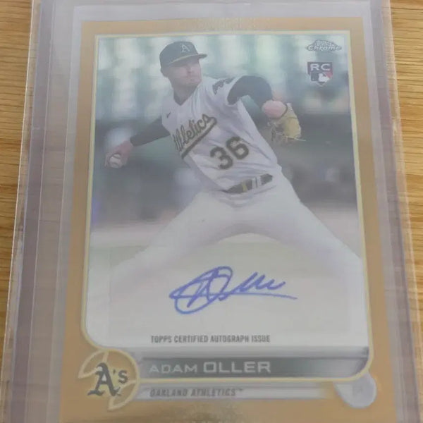 [BUNJANG] 2022 Topps Chrome Adam Oller Auto Orange /50 RC / 2022 탑스 크롬 아담 올러 오토 오렌지 RC /50