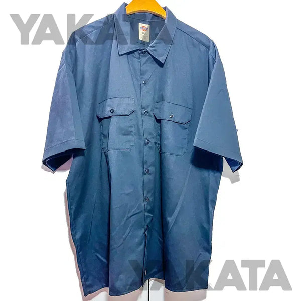 [BUNJANG] Dickies 1574BK Black Short Sleeve Work Shirt 2XLT / 디키즈 반팔 워크셔츠 1574BK 남방셔츠 DICKIES WORK