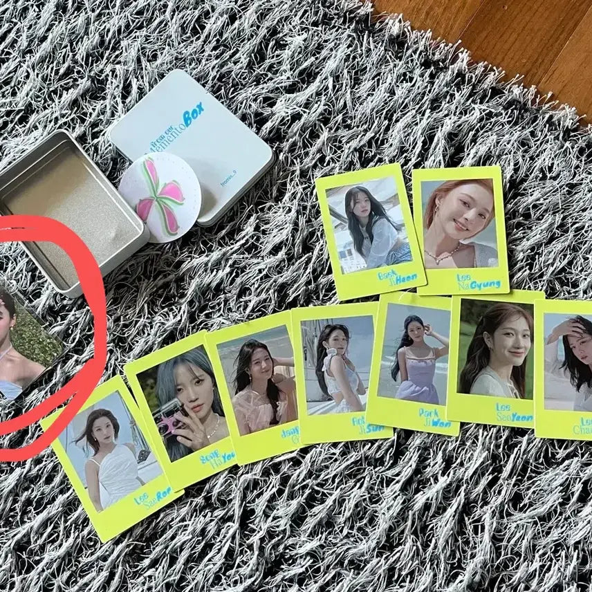 [BUNJANG] fromis_9 SOUND WAVE Album Photocard & Tin Case Set / 프로미스나인 스디웨 앨범 포카& 틴케이스