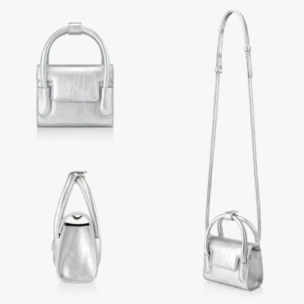 [BUNJANG] Find Kapoor Mini Bag Silver / 파인드카푸어 미니 백