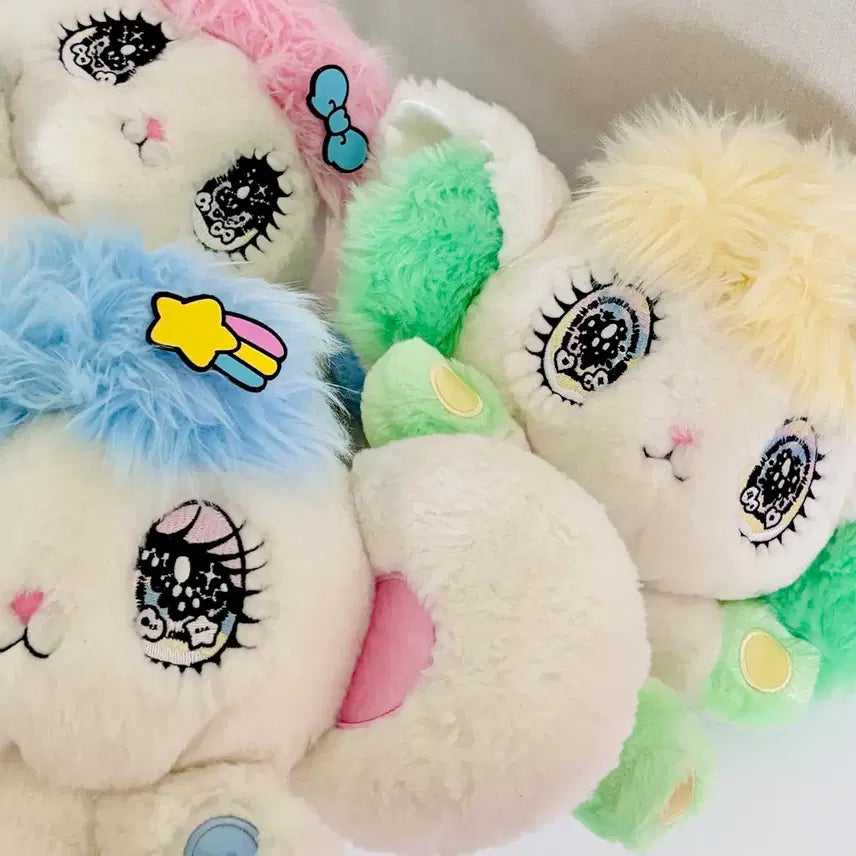 [BUNJANG] Yurie Sekiya Peropero Sparkles Large Doll Bundle Set (Roo, Kyun, Mero) / 일본작가 인형 페로페로스파클즈 대형 루 큔 메로 일괄