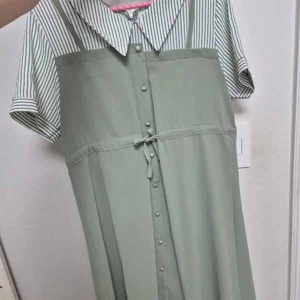 [BUNJANG] Green Layered Dress / 녹색 원피스 팝니다