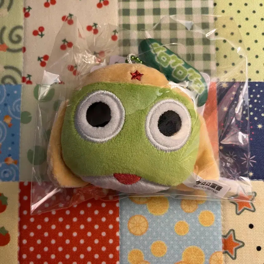 [BUNJANG] Keroro Sergeant Keroro Measuring Tape Doll Keychain / 개구리 중사 케로로 줄자 인형 키링