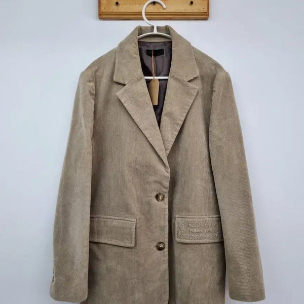 [BUNJANG] Benetton Corduroy Blazer Jacket / 베네통 코듀로이 블레이저 자켓