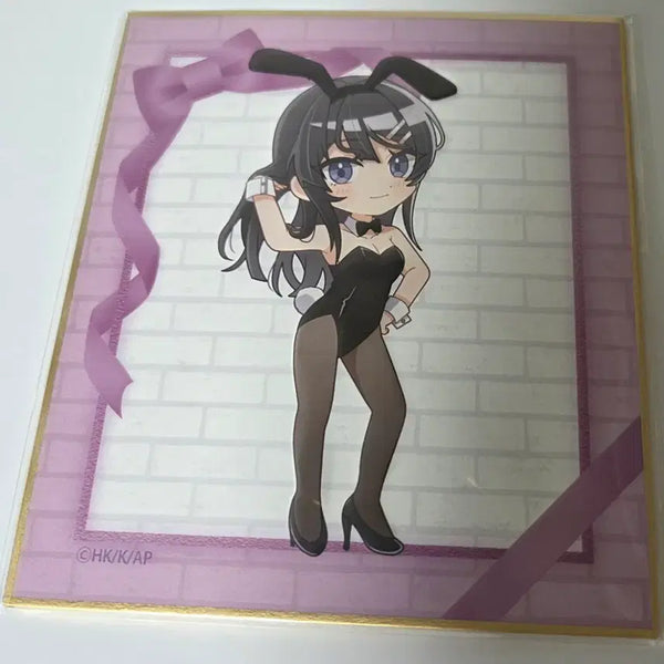 [BUNJANG] Seishun Buta Yarou Sakurajima Mai Shikishi / 청춘돼지 사쿠라지마 마이 색지 청춘 돼지