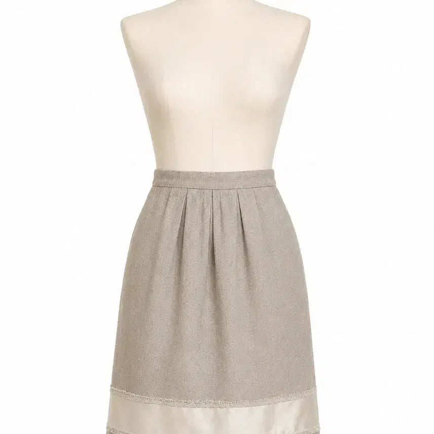 [BUNJANG] Louis Vuitton Linen Skirt / 루이비통 린넨 스커트