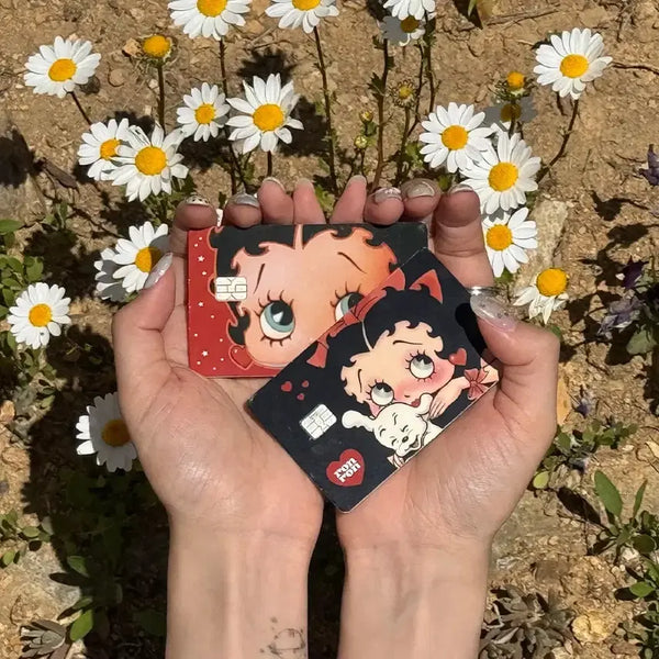 [BUNJANG] Ronron Betty Boop Card Sticker Pack / 론론 베티붑 카드스티커 팩