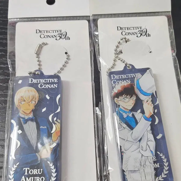 [BUNJANG] Detective Conan 30th Anniversary Acrylic Keychain - Toru Amuro / Kaito Kid / 명탐정 코난 30주년 아크릴 키링 아무로토오루/괴도 키드