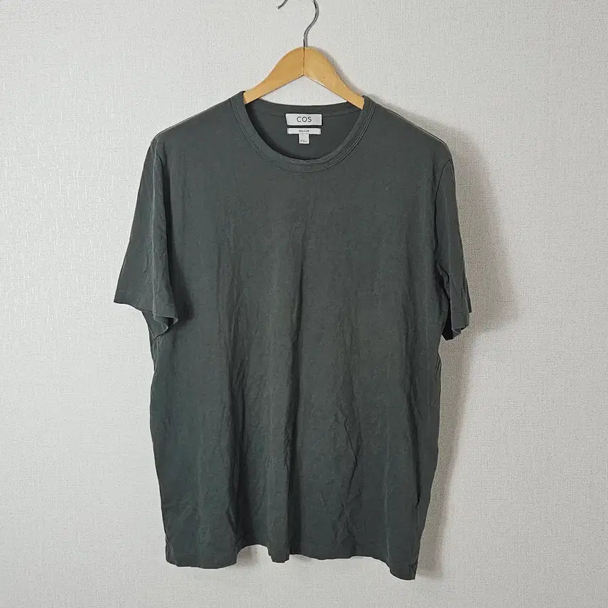 [BUNJANG] COS Men's Round Neck Regular Fit Short Sleeve T-Shirt XL / 코스 COS 신형 옴므 반팔티셔츠 라운드넥 레귤러핏 스웻셔츠 XL
