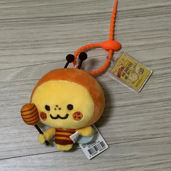 [BUNJANG] Haitai Honey Butter Chip Plush Keychain / 해태 과자 봉제인형 키링 허니버터칩