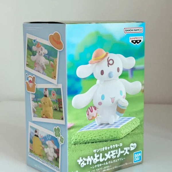 [BUNJANG] Sanrio Characters Nakayoshi Memories Cinnamoroll & Pompompurin Figure Set (Bandai Namco) / 산리오 캐릭터즈 나카요시 메모리즈 시나모롤 밀크 피규어 반다이남코
