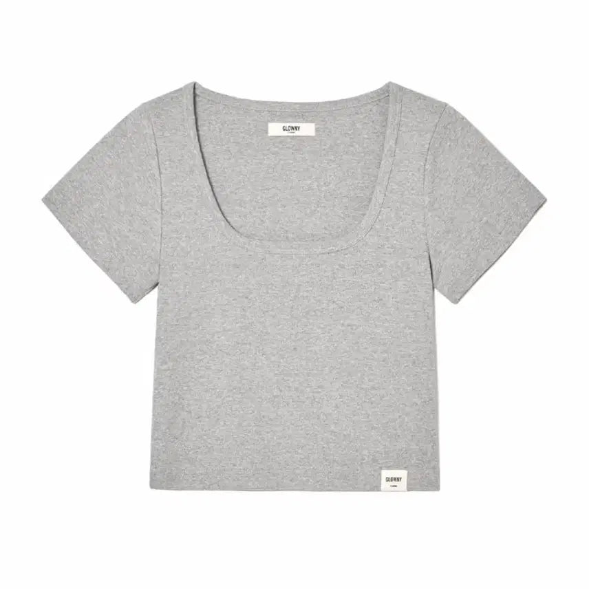 [BUNJANG] Glonni G Classic U Neck T-Shirt Grey / 글로니 G classic u neck t 지클래식 유넥티 그레이 판매