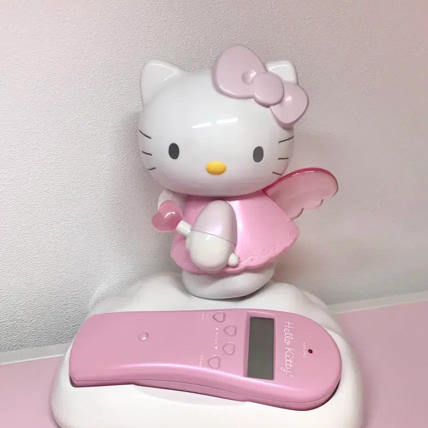 [BUNJANG] Sanrio Retro Angel Hello Kitty Dreamy Telephone / (주말까지 할인)키티 전화기 산리오 고전 엔젤 천사 헬로키티 유메미루