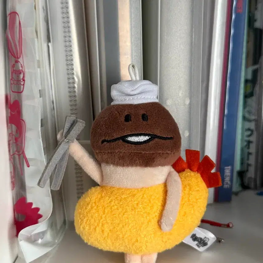 [BUNJANG] Nameko Fried Pufferfish Plush Toy / 나메코 튀김 인형