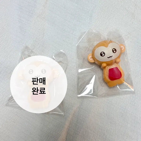 [BUNJANG] CU Ppingru Potato Monkey Hyper Choro Doll / CU 핑루 감자숭이 히퍼 초롱 판매합니다.