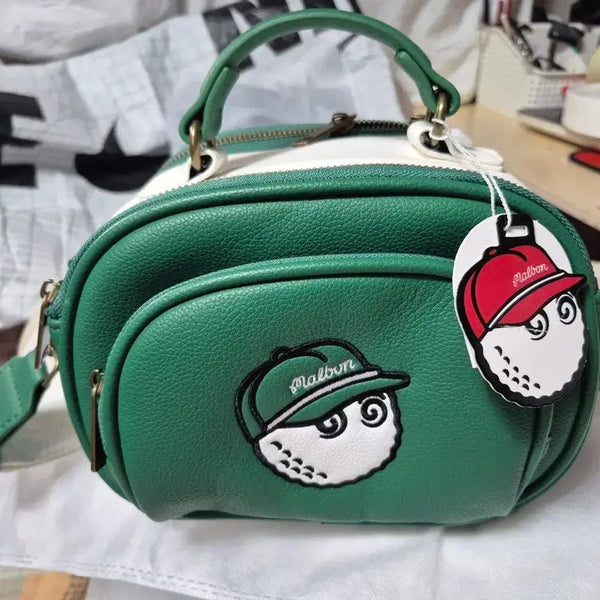 [BUNJANG] Malbon Golf Cart Bag Green / 말본 골프 카트 가방 그린