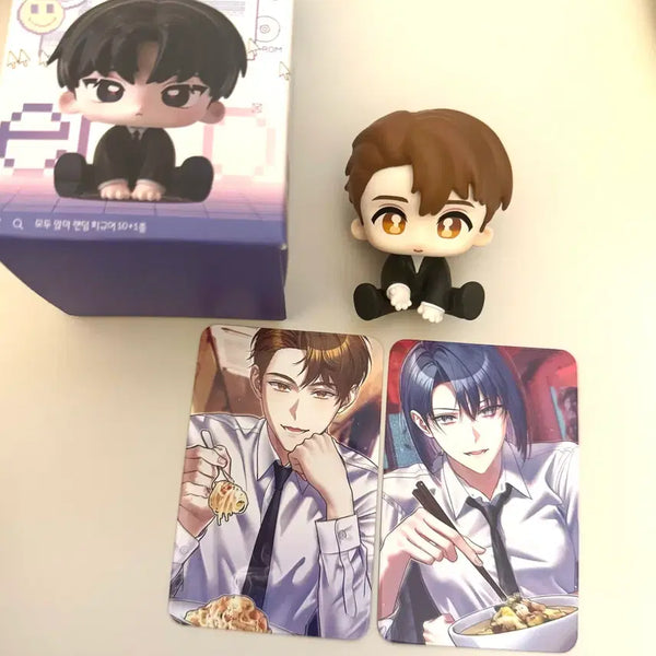 [BUNJANG] GyeDamChulGeun Park Min-sung Official Pop-up Figure Unofficial Photocard / 괴담출근 괴출 박민성 공식 팝업 피규어 비공식 포토카드 은하제 원가이하
