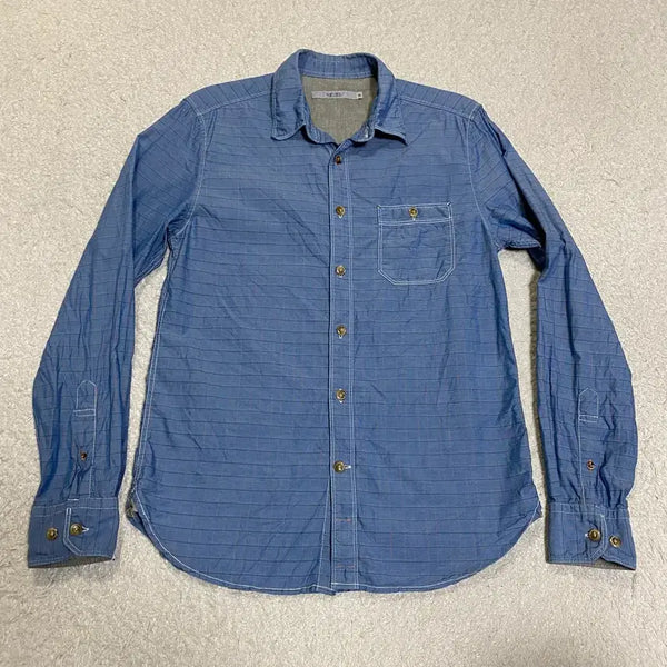 [BUNJANG] Check Pattern Shirt Size 95 / 시리즈 셔츠 체크 95