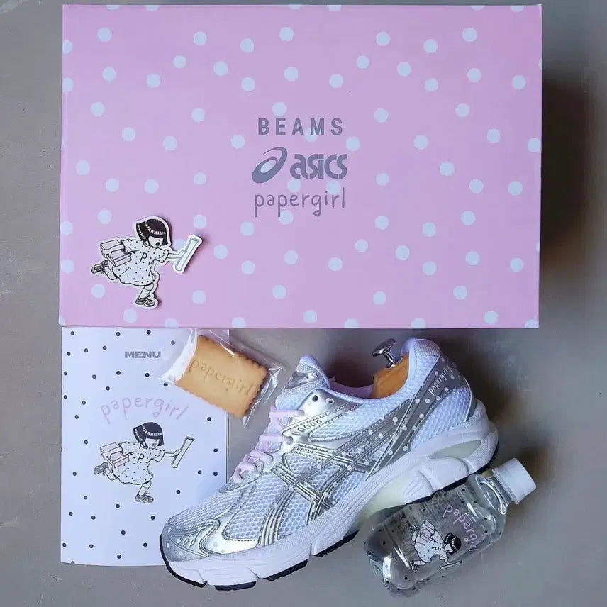 [BUNJANG] ASICS x Papergirl Paris x BEAMS GT-2160 White Silver (230) / (230)아식스 x 페이퍼걸 파리 x 빔즈 GT-2160 화이트 실버