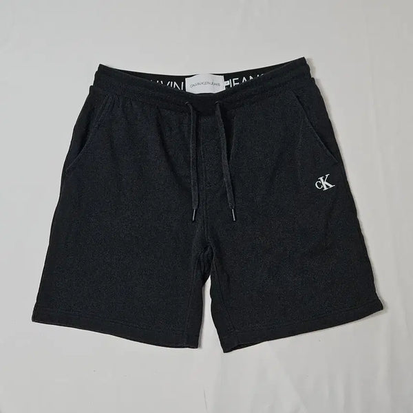 [BUNJANG] Calvin Klein Jeans New CK Sweat Shorts / 캘빈클라인 진스 신형 CK 스웻팬츠 숏팬츠 반바지 트레이닝 M