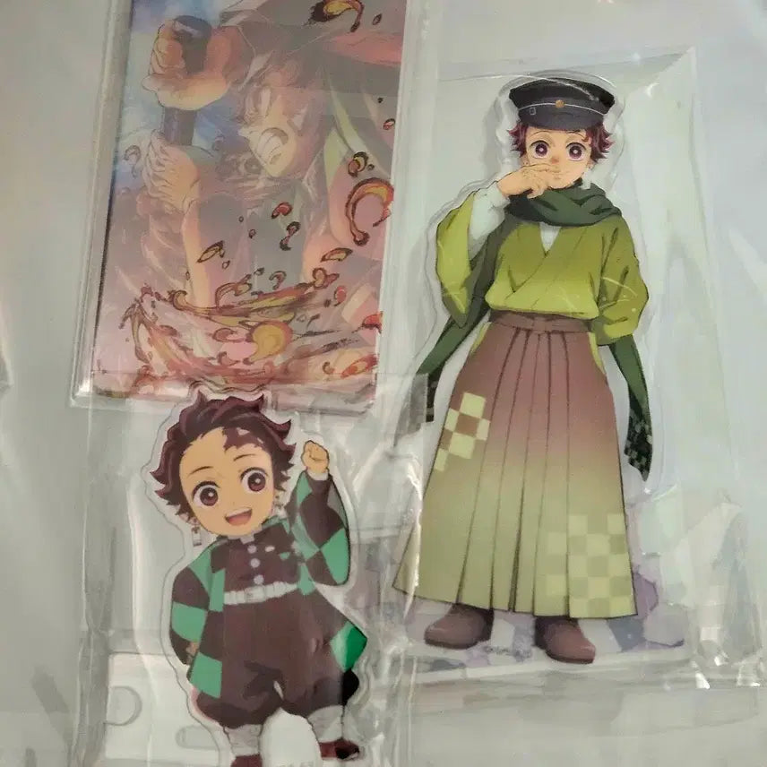 [BUNJANG] Demon Slayer Tanjiro Bundle Set Acrylic Stand & Clear Card / (일괄)귀멸의칼날 탄지로 아크릴스탠드 클리어카드