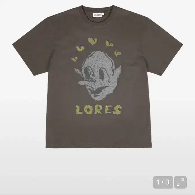 [BUNJANG] Roars Goblin S/S Tee - Brown / 로어즈 Goblin S/S Tee - Brown