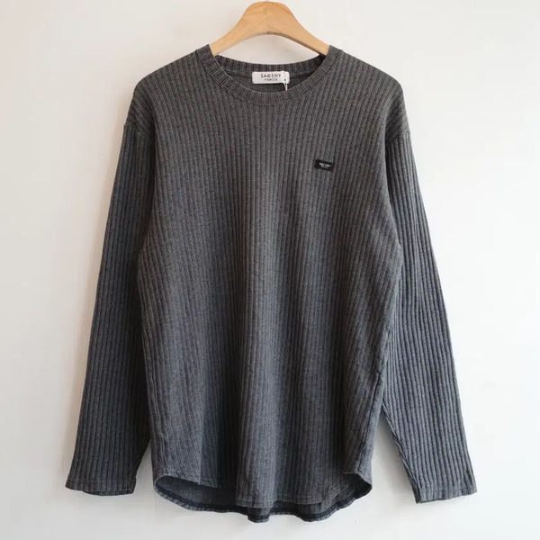 [BUNJANG] Y's SACSNY Yohji Yamamoto Long Sleeve Cotton Knit / SACSNY YSACCS by YOHJI YAMAMOTO