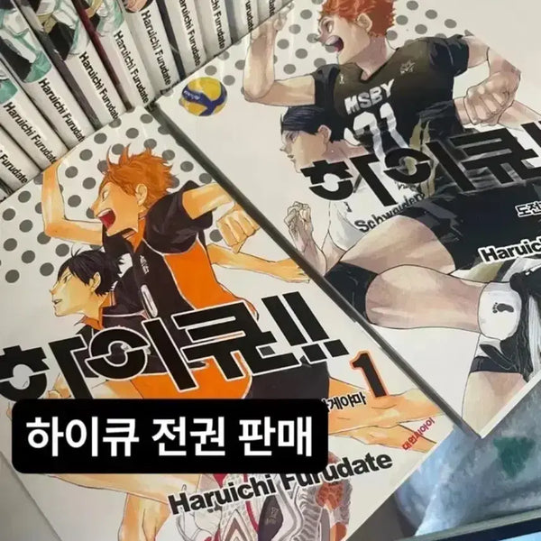 [BUNJANG] Haikyu!! Complete Manga Set Volumes 1-45 / 하이큐 만화책 전권 1-45