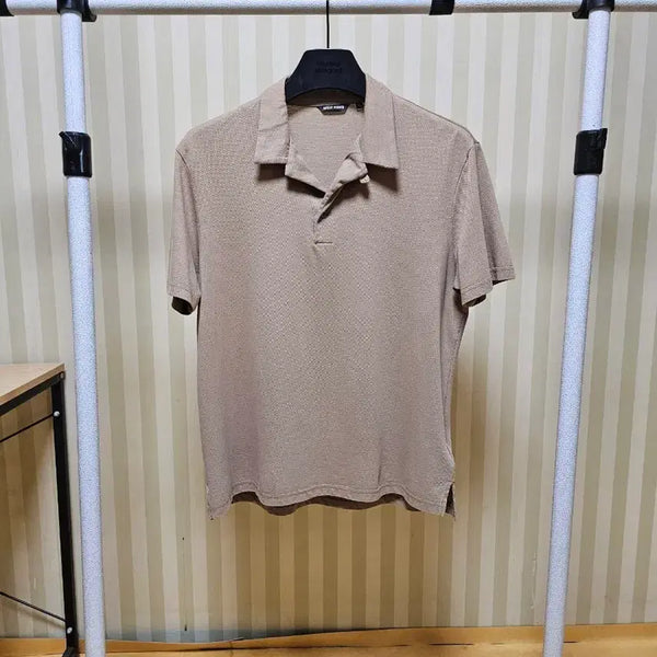 [BUNJANG] Antony Morato Open Collar Pique Cotton T-Shirt XL / 안토니모라토 피케 코튼 XL
