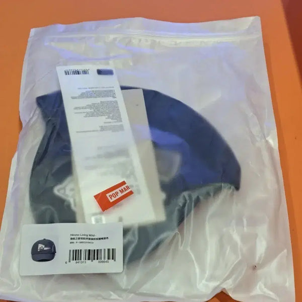 [BUNJANG] Pop Mart Hirono Freedom Navy Cotton Twill Ball Cap (Sealed) / 미개봉 팝마트 히로노 프리덤 네이비 볼캡