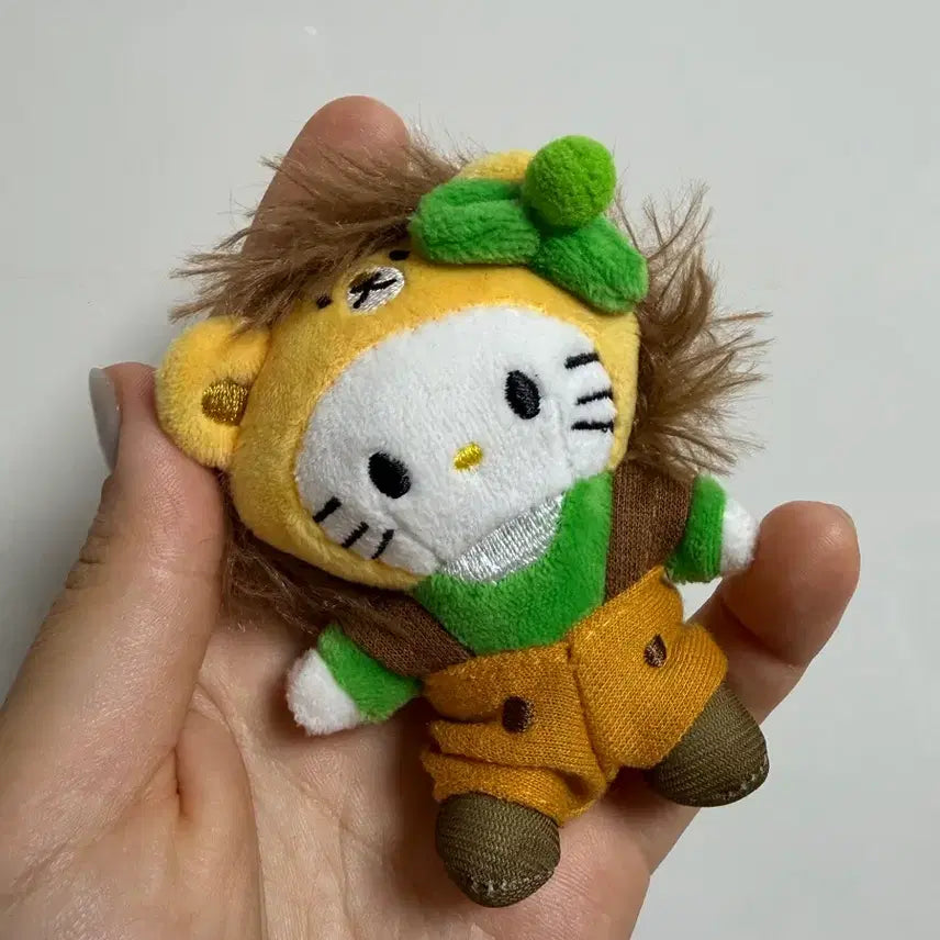 [BUNJANG] Hello Kitty Lion Costume Keychain / 사자 코스튬 헬로키티 키링