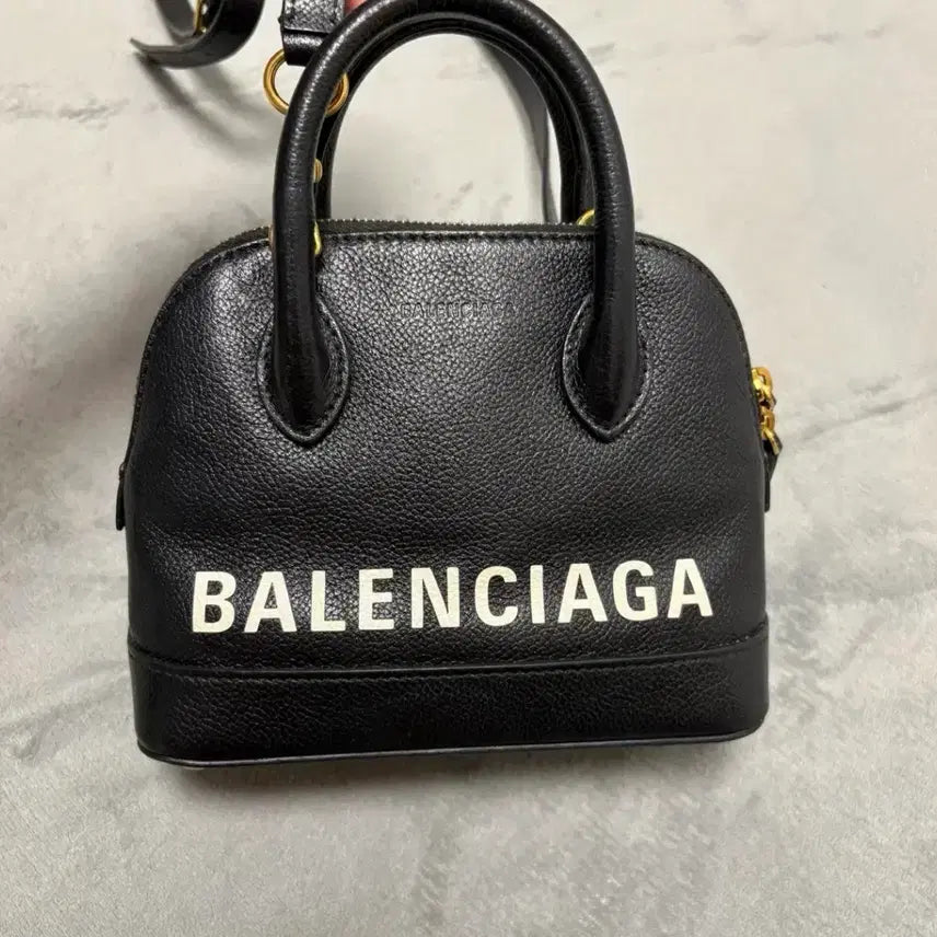 [BUNJANG] Balenciaga Bisto XXS Top Handle Bag Black / 발렌시아가 빌탑 핸들백 크로스백 xss 가방
