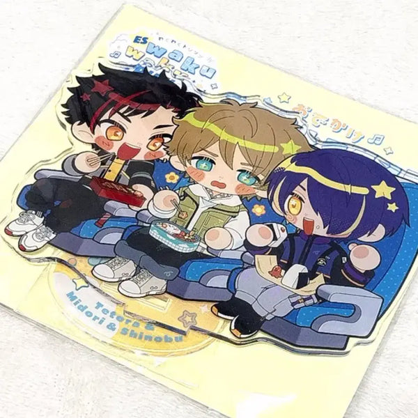 [BUNJANG] Ensemble Stars! Tetora Midori Shinobu Travel Acrylic Stand / 앙스타 와쿠와쿠 두근두근 테토라 미도리 시노부 여행 외출 트립 아크릴