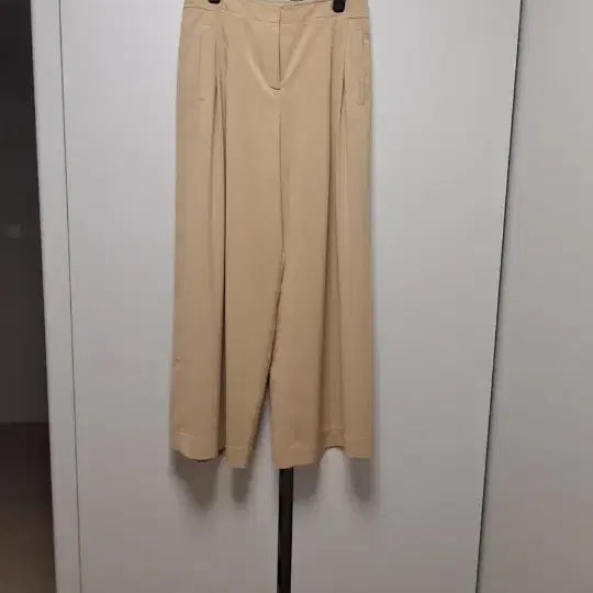 [BUNJANG] C Wide Slacks - Beige / 씨 와이드슬랙스