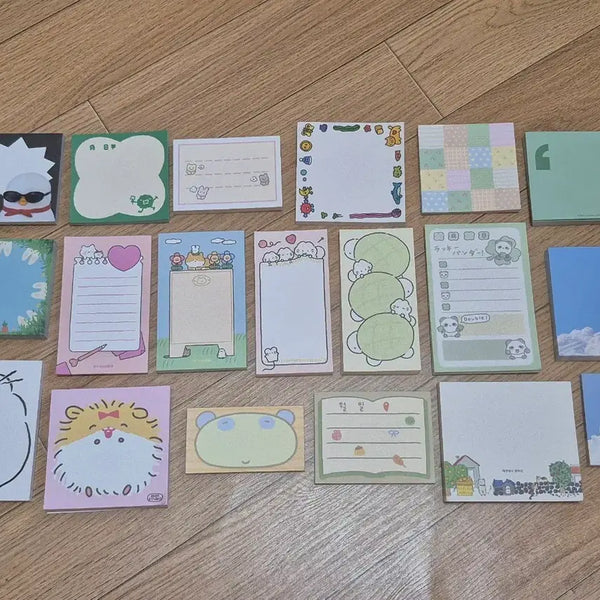 [BUNJANG] Memo Pad Sheets (Small Quantities) / 떡메모지 띵 소분