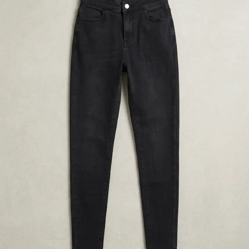 [BUNJANG] Women's Span Black Jeans (Size S) / 여성 스판 블랙진 S 1D2-5