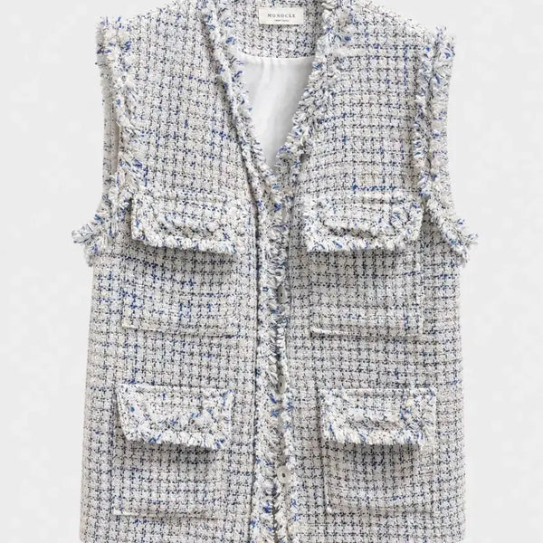 [BUNJANG] Tweed Vest / 트위드 조끼 베스트