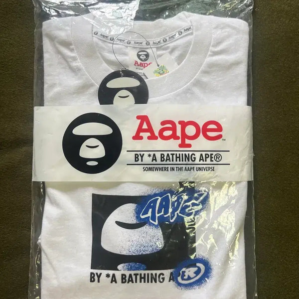 [BUNJANG] Ape Long Sleeve T-Shirt / 에이프 티셔츠
