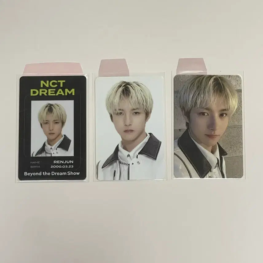 [BUNJANG] NCT DREAM Renjun The Dream Show MD Photocard ID Card / nctdream 엔시티드림 런쥔 더드림쇼 엠디 포카 아이디카드