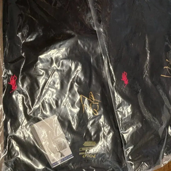 [BUNJANG] Polo Ralph Lauren PK T-shirt Black Set of 2 Size 105 / 폴로 랄프로렌 pk 반팔티 블랙 2장 105