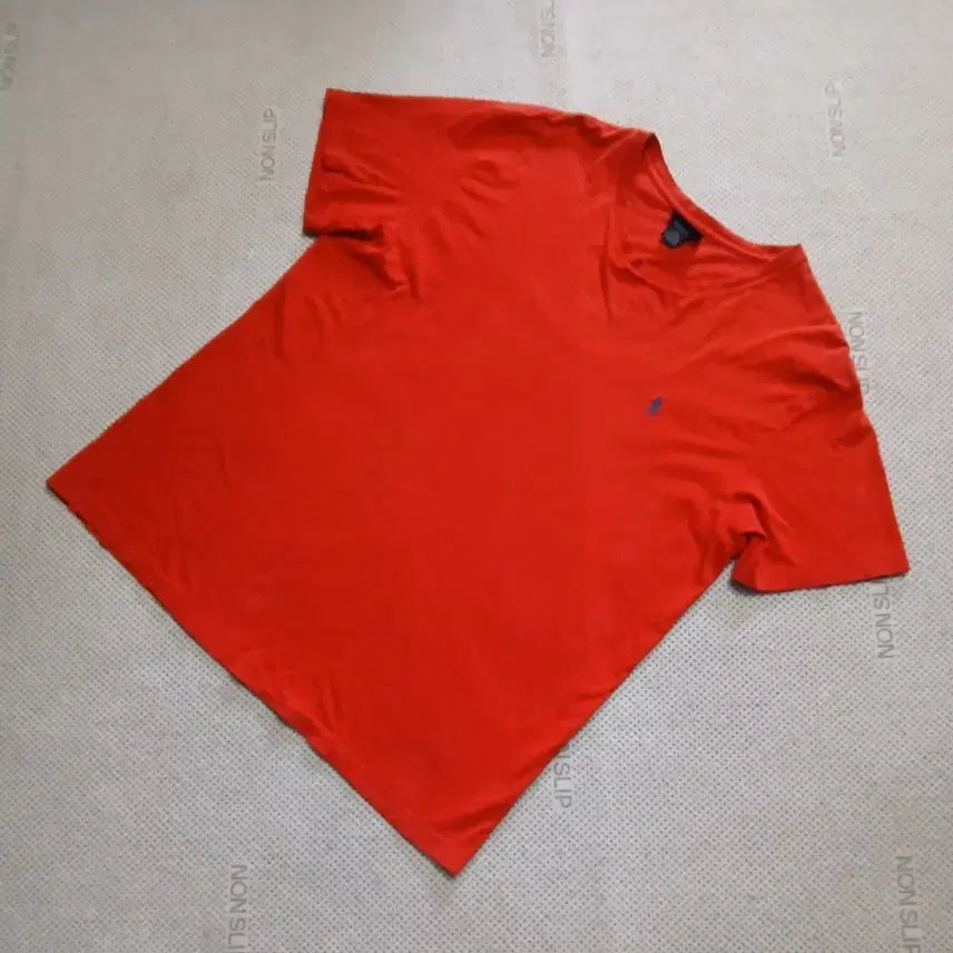[BUNJANG] Polo Ralph Lauren Short Sleeve T-Shirt Red / 폴로 랄프로렌 반팔티 레드