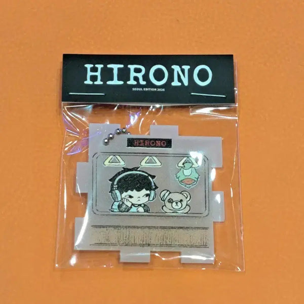 [BUNJANG] Hirono Gwangjang Market Acrylic Keyring (Sealed) / 미개봉 히로노 광장마켓 아크릴 키링