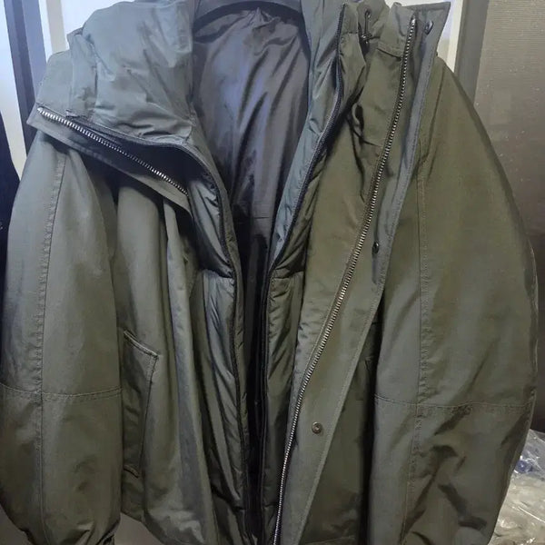 [BUNJANG] Solid Homme Shell Parka Khaki Size 48 FW / 솔리드옴므 쉘파카 48사이즈 23fw 새것컨디션