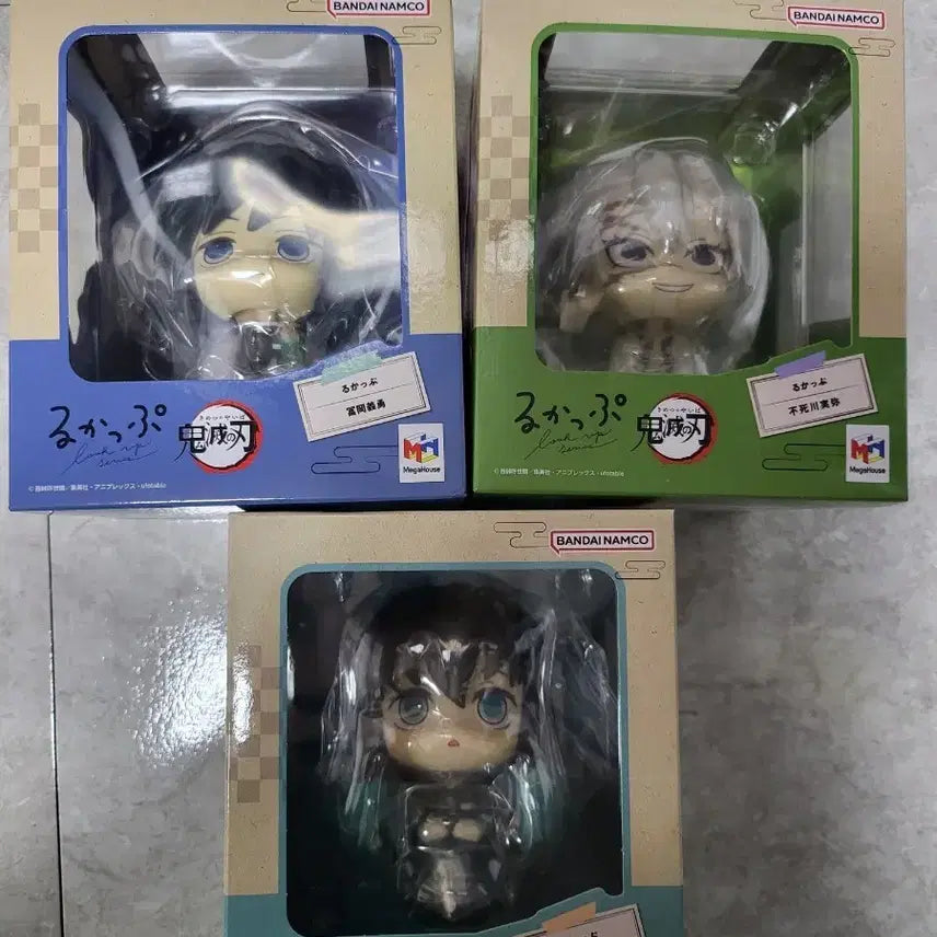 [BUNJANG] Demon Slayer Tomioka Giyu, Shinazugawa Sanemi, Tokito Muichiro Look Up Figure Bundle Set / 귀멸의칼날 기유, 사네미, 무이치로 룩업 피규어 일괄