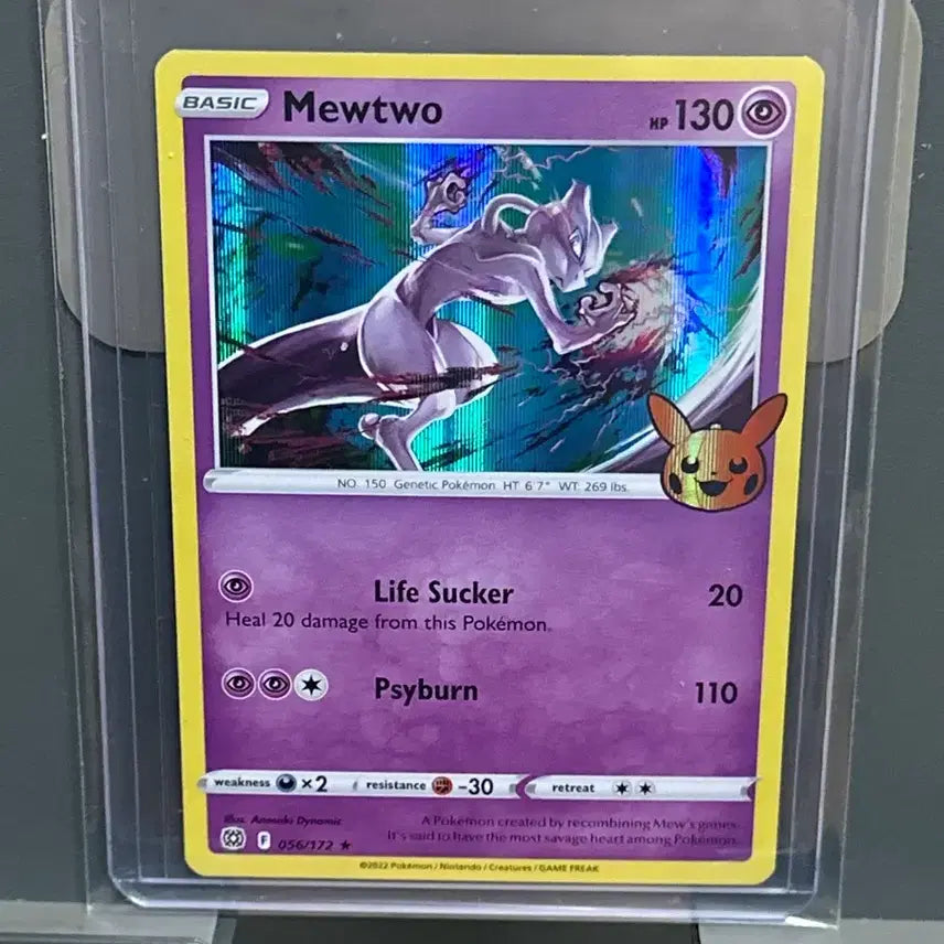 [BUNJANG] Pokemon TCG Mewtwo 2022 Halloween North America Promo Holo Card / [할로윈] 포켓몬카드 뮤츠 2022 북미 프로모 홀로 판매