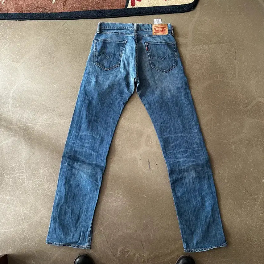 [BUNJANG] Levi's 505 Regular Straight Denim Pants W29 / Levis 505 레귤러 스트레이트 데님 팬츠 w29