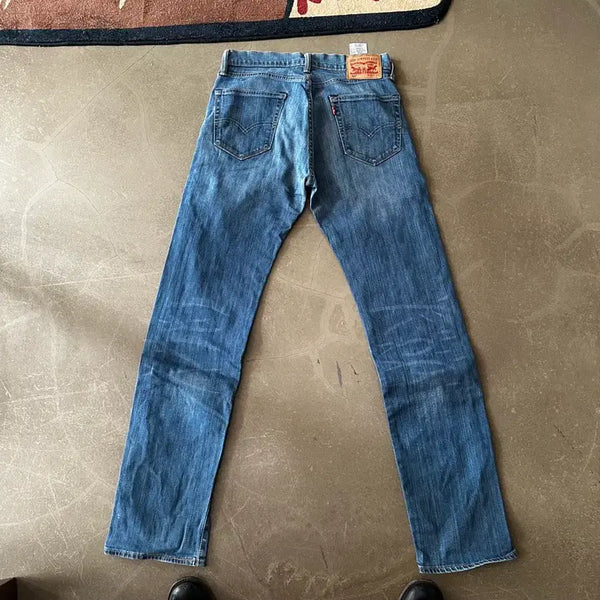 [BUNJANG] Levi's 505 Regular Straight Denim Pants W29 / Levis 505 레귤러 스트레이트 데님 팬츠 w29
