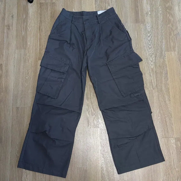 [BUNJANG] Yiyae Charcoal Cargo Pants / [S] yiyae 카고팬츠 차콜